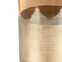 HOMLA Wazon Onesto Ze Zlotym Pasem 10,5X16