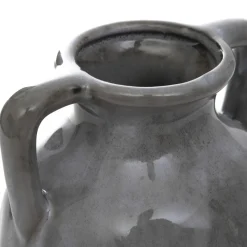 HOMLA Wazon Stelo Ceramiczny Z Uchwytami 13X13X15 Cm