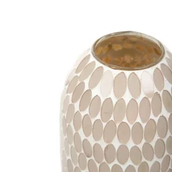 HOMLA Wazon Tesseli Z Mozaika Rozowy 23X13 Cm