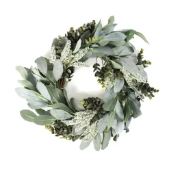 HOMLA Wieniec Fons Z Bialymi Kwiatuszkami 45 Cm