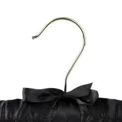 HOMLA Wieszak Na Ubrania Anitis 2 Szt. Czarny 38X3.5X16Cm