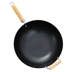 HOMLA Wok Sydney Z Drewniana Raczka 32 Cm