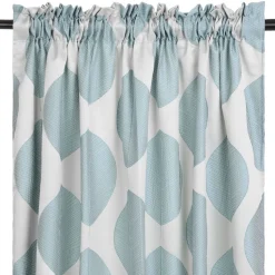 HOMLA Zaslona Daira W Niebieskie Liscie 140X250 Cm