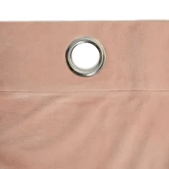 HOMLA Zaslona Patty Welwetowa Brudny Roz 140X250 Cm