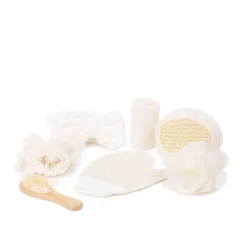 HOMLA Zestaw Akcesoriow Do Pielegnacji Ciala Wellness 7 Szt 30X30X6 Cm