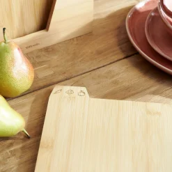 HOMLA Zestaw Desek Bambou Kuchennych 3 Szt.