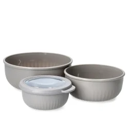 HOMLA Zestaw Easy Cook Misek Z Pokrywkami 4 Szt