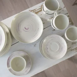 CHODZIEŻ Zestaw Filizanek City Cherry Ze Spodkiem 12 El.