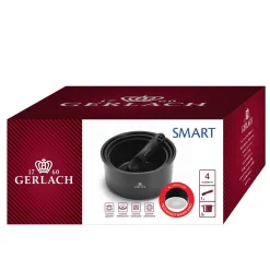 GERLACH Zestaw Garnków Smart Aluminiowych Z Raczka 4El.