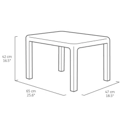 KETER Zestaw Mebli Ogródowych Emily 3 El.