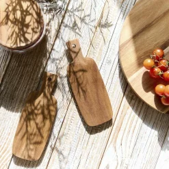 HOMLA Zestaw Mooka 2 Desek Akacjowych M 21X7,5 Cm