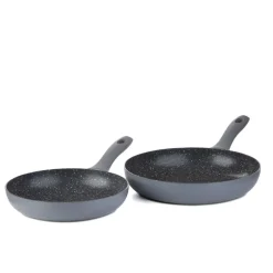 HOMLA Zestaw Patelni Moren Marmurek 2 Szt. 24 Cm, 28 Cm