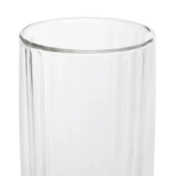 HOMLA Zestaw Szklanek Cembra Groove Z Podwojna Scianka, 2 Szt. 0,35 L