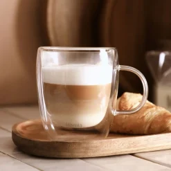 HOMLA Zestaw Szklanek Cembra Z Podwojna Scianka, 2 Szt. 0,42 L