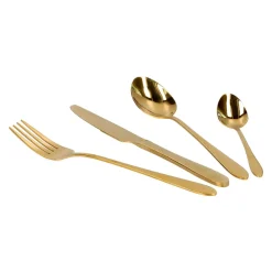 HOMLA Zestaw Sztućców Abele Zlote 16 Szt.