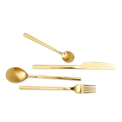 HOMLA Zestaw Sztućców Aperi Zlote 24 Szt.