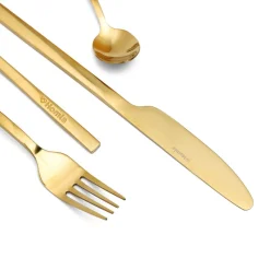 HOMLA Zestaw Sztućców Aperi Zlote 24 Szt.