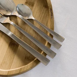 HOMLA Zestaw Sztućców Fabro Srebrnych 24 Szt.