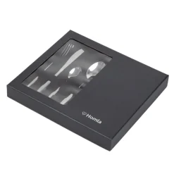 HOMLA Zestaw Sztućców Livadi Srebrnych 24 Szt.