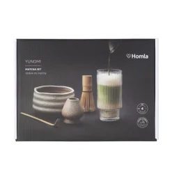 HOMLA Zestaw Yunomi Do Przygotowywania Matchy 4 Szt
