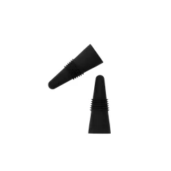 HOMLA Zestaw Zatyczek Alcole Do Wina Czarnych, 2 Szt. 6 Cm