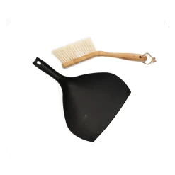 HOMLA Zmiotka Bambou I Szufelka Mala Czarna 29X19 Cm